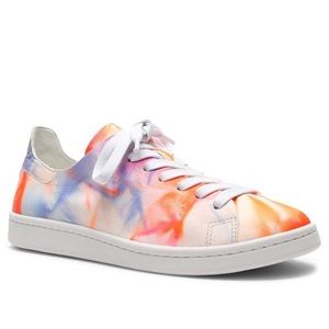 SCHUTZ TIE-DYE LACE UP SNEAKERS